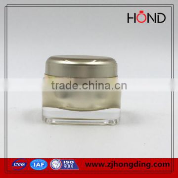 wholesale acrylic jar 50g old square jar luxury cosmetic jar skincare acrylic jar