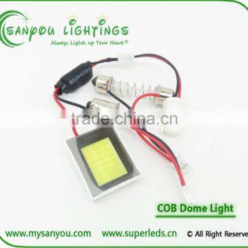 Super bright COB LED car dome light led panel 12v led dome lights