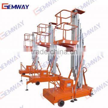 Fast Delivery portable man lift or competitive price aluminum alloy mast lift