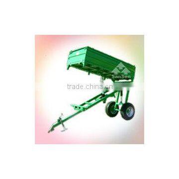 car transport truck 4.0T 3 way tractor trailer/tipping trailer, three sides semi tipper hydraulic dump trailer parts