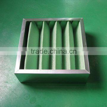 Pleated Box Type Primary Efficiency Air Filter for Air Handling Unit and Clean Room photo-3