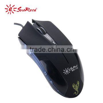 Mouse Factory Wholesale Cheap Sparkle Wired Mouse for desktop and laptop