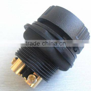 3 Pin Panel Mounting Male to Female Waterproof Connector 25amp photo-2