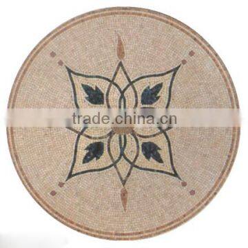 Luxury Salon Floor Decoration Cheap Marble Mosaic Floor Medallion From China photo-4