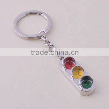 Finest Key Accessory Alloy Metal Leather Lights Key Chain For Kinds Of People