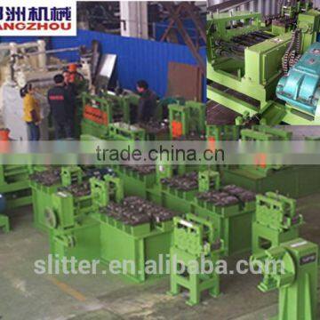 flat bar extruding and chamfering machine