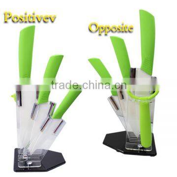 Colorful Kitchen Ceramic Knife Set With Peeler UD1012 photo-5