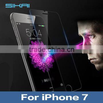 Sikai 0.3 mm Perfect fit Anti Explosion Tempered Glass Screen Protector For iPhone 7 Mobile Phone Screen Protector Film