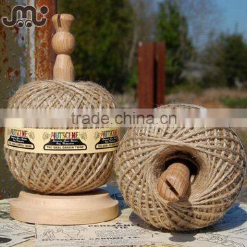 Rustic Style Unfinished Wooden Twine Holder,customize Natural Beech Twine String Holder