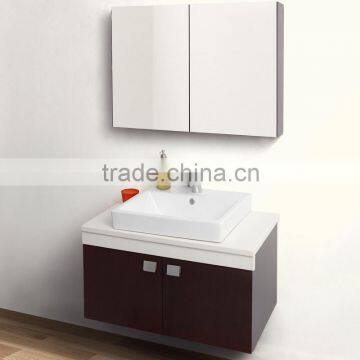 hanging wall corner vanity cabinet for bathroom