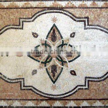 marble mosaic kitchen medallion, table medallion patterns