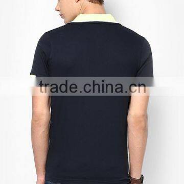 Latest Design Special Collar Cotton Multicolored Custom Polo Shirt Mens photo-2