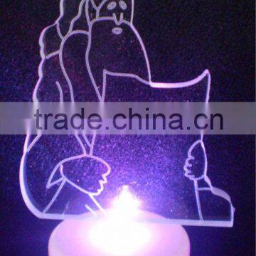 factory price led gift night light,man reading shape,led table light,led christmas gift light