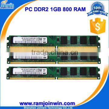 Branded export surplus ddr2 desktop ram 1gb 800mhz