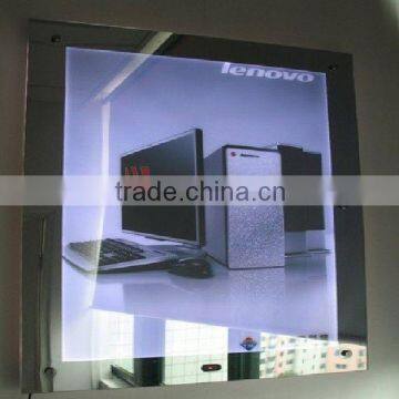 Cheap super brightness body sense magic advertising mirror wholesale