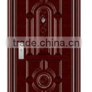 New flush panel steel door design steel security doors