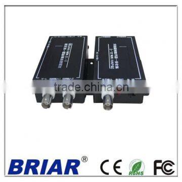 2channel bnc coax transmitter and receiver for analog cameras with rs485 data