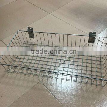 Grid Wall / Slat Wall Hanging Wire Basket photo-2