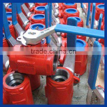 Oil Ductil Iron ball valve API 2000WOG 3000WOG 5000WOG