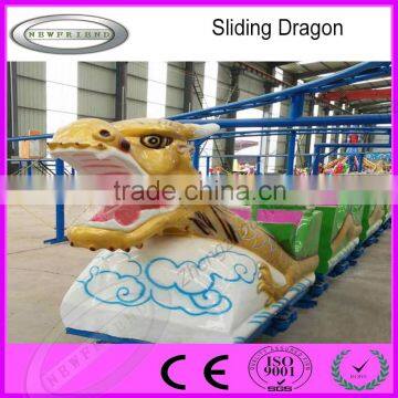 Amusement Park Rides Kids Game Playground Sliding Dragon Small Roller Coaster for Sale photo-3