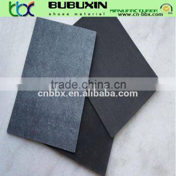 Nonwoven cellulose fiber insole board with EVA