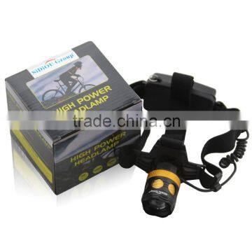1200 Lumen LED Zoomable Headlamp Head Torch Light Bike Lamp Rechargeable Waterproof 18650 Battery For Camping photo-6