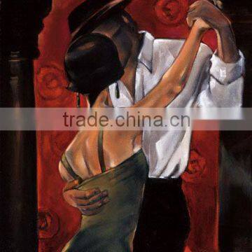 2015 design flamenco dancing home goods oil painting pop art acrylic painting