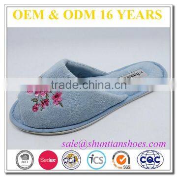 hard sole indoor slippers for women