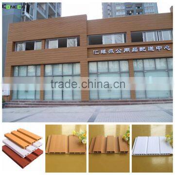 Hot sale weather resistant outdoor decoration material wood plastic composite wall panels