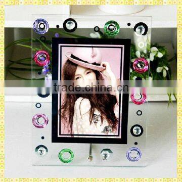 Personalized Sexy Glass Photo Frame For Wedding Give Away Gifts