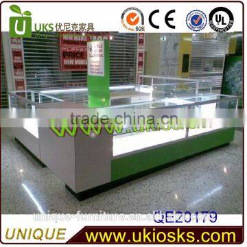 Calculator display kiosk&Calculator display furniture with showcase and cabinet