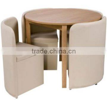 Space-saving Dining Table and Chair Set photo-3