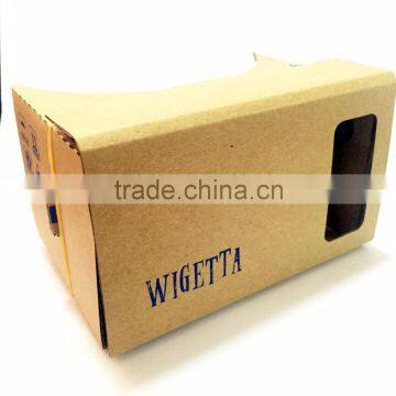 Custom Logo Printing 3D VR Adjustable Google Cardboard Lenses