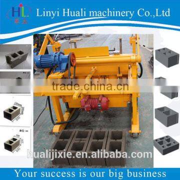 Small Manual Concrete Hollow Block Making Machine for Sale,cement Block Maker Price With Good Quality photo-6