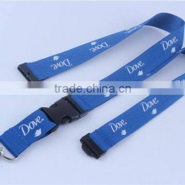 neck lanyard with safety breakaway buckles