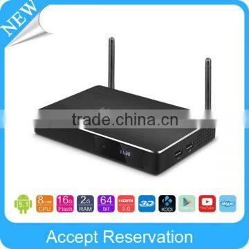 New Updated Smart tv Box HiMedia Rockchip RK3368 Octa Core 4K Android tv Box Google 5.1 Arabic Channels UHD Player photo-2