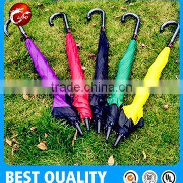 Windproof Reverse Folding Double Layer Inverted Umbrella,Self Standing Inside Out Rain Protection Umbrella With C-shaped Handle photo-2