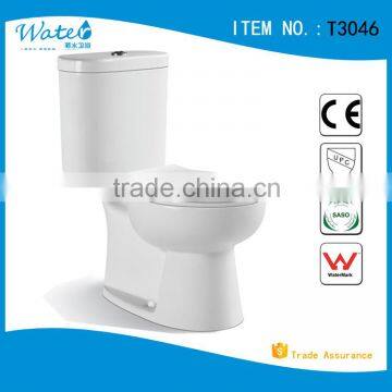 T3046 Made in china sanitary ceramic two piece toilet