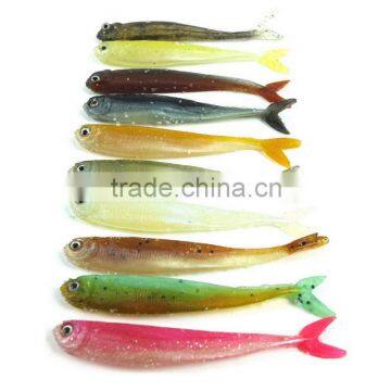 Soft Bait 10 Colors Fishing Tackle 8.9CM/3.1G Fishing Lures Soft Lures photo-3