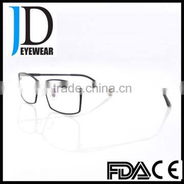 2016 Fashion Titanium Optical Eyeglasses Frames Square Titan Optical Glasses