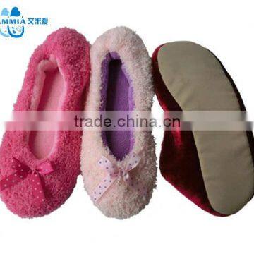 woman and girl cheap suede sole dance shoes