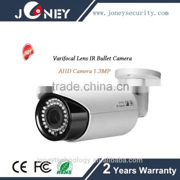 2016 Hot 1.3MP HD AHD CCTV Camera with Varifocal Lens IR Bullet Camera