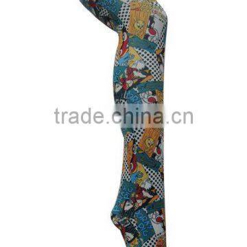 Ladies' fashion cartoon printing tights