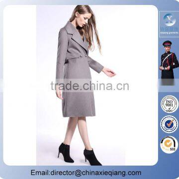 2016 Fashion Belted Trench Coat for Women