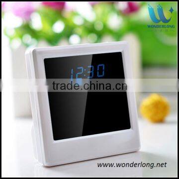 Multi-function video recording 1080p fhd wifi alarm clock camera clock with camera wifi