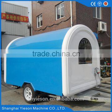 full size food cart designer /1 ton load food cart price mobile food truck van