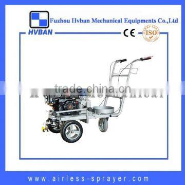 HB135 road marking high pressure diaphragm airless paint sprayer machine, petrol/gas machine