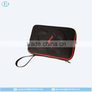 embossed logo eva foam molded case