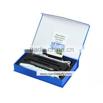 High Quality Portable High Frequency D'arsonval + 4 Red Ray Electrodes Spot Remover Alta Hot Tub Facial Skin Care Spa photo-6