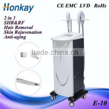 2016 Newest shr beauty machines / shr super hair removal / rf skin rejuvenation